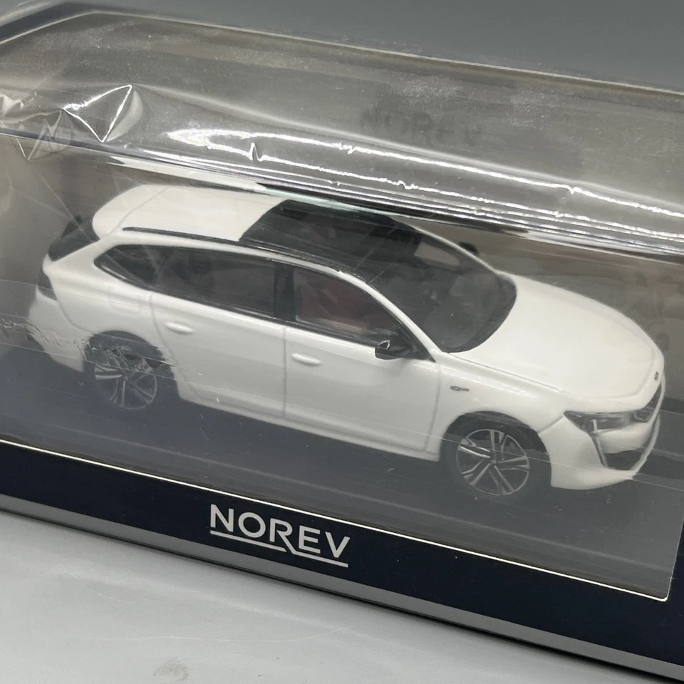 Peugeot 508 SW GT 2018 Norev escala 1/43 blanco perla 475826 envío y devolución rápidos gratuitos Foto 2 de 4