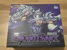 First Gokin Oraku Saki NT-02 Aka 3rd Party Shredder Ninja Turtles Figure