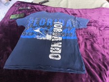 SeaWorld Shirt Large Orca Killer Whale Graphic Tee Orlando Unisex Wraparound AOP