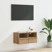 Tv-Wandschrank 60 X 30 X 30 Cm Artisan-Eiche Holzwerkstoff