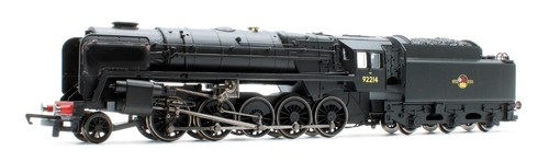 DAMPFLOKOMOTIVE R3155 BR SCHWARZ 2-10-0 KLASSE 9F 92214 SPUR "OO" VON HORNBY | Condition: Used