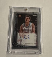 2025-26 Topps Chrome - Rookie Autographs Kon Knueppel #TCAR-KK (AU, RC)