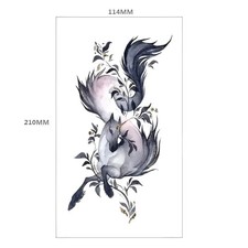 Temporary Tattoo Design XQB-18 - 11.4 x 21 cm