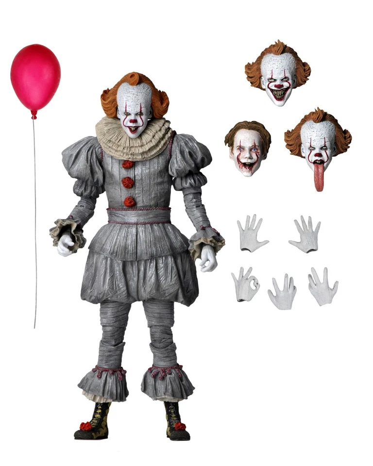 It Chapter 2 Movie 2019 Pennywise Es Clown Ultimate 18cm Action Figur Neca 7" - Bild 2 von 4