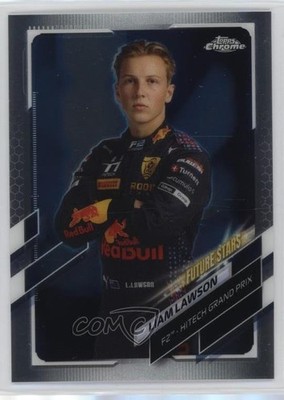 2021 Topps Chrome Formula 1 F2 Racers Future Stars Liam Lawson #68 0us8
