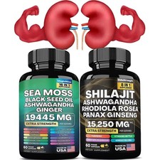 Dynamic Vitality Bundle - Sea Moss Multivitamin  Shilajit Power Combo