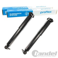 2x PROFLEX GAS-STOßDÄMPFER HINTEN passend für RENAULT GRAND MEGANE SCÉNIC