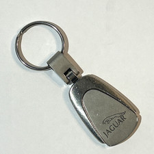 Jaguar Brushed Chrome Silver Toned Teardrop S...