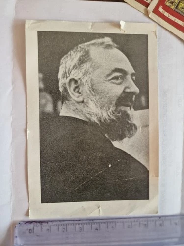Santino Holy Card San Padre Pio 1950 PG4 ^