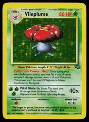 Vileplume 15/64 Jungle Holo Rare