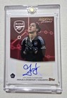 2023-24 Topps Arsenal Forever Manuela Zinsberger Auto RC cased card. base