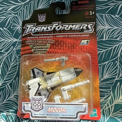 Transformers Robots in Disguise RID Movor Space Shuttle 4 Of 5 Hasbro 2001 NIP