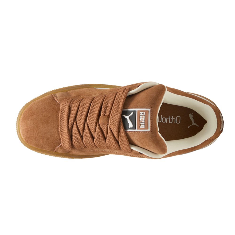 PUMA Suede Xl Lace Up Mens Brown Sneakers Casual Shoes 39520549 | eBay