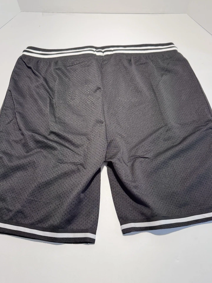 Pantalones Cortos Kangol Para Hombre Talla XX-Grande Baloncesto Atlético Negro Malla Logo Nuevo Con Etiquetas Foto 4 de 4