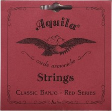 Aquila Red Series AQ-11B Banjo Strings Medium Tension DBGDG, Set of m,