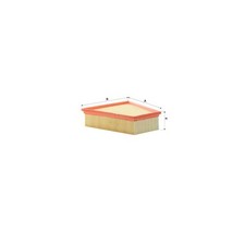 MANN C2295/3 Air Filter Fits Skoda Fabia 2.0 1.4 TDI 1.9 SDI 1.9 TDI 1.9 TDI RS