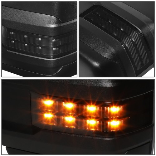 LEFT SIDE POWERED TOWING MIRROR W/HEATED+SMOKED LED SIGNAL FOR 03-07 TAHOE/YUKON - Picture 4 of 7