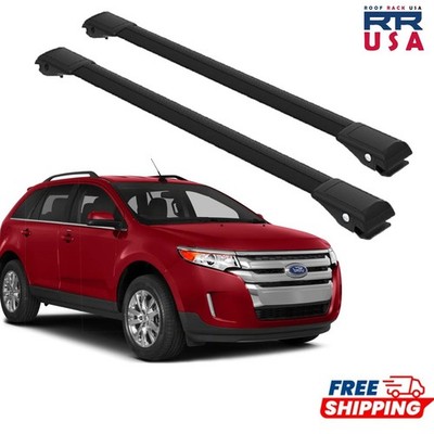 Dachträger Querträger für Ford Edge 2007-2014 Schwarz 2tlg