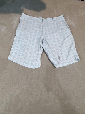 Vintage Nike Golf Chino Shorts Herren 38 W weiß Outdoor Freizeit DA1293