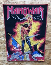 Manowar Backpatch Patch Aufnäher Kings of Me...