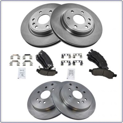 BREMSSCHEIBEN + BREMSKLÖTZE VORNE HINTEN FÜR BUICK ENCLAVE GMC ACADIA 2008 -
