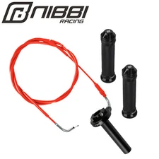 NIBBI Throttle Hand Grips Cable Kit For Coleman CT200U-EX EXR CC100X Mini Bike