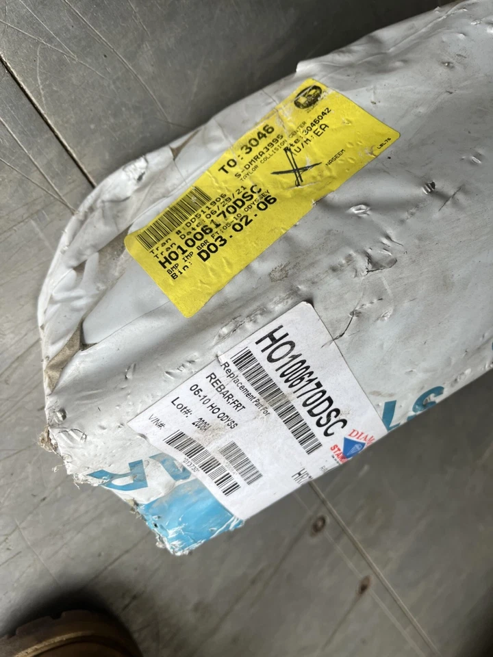 For 05-10 Odyssey Van Front Bumper Reinforcement Impact Bar Crossmember Steel - Image 2 of 2