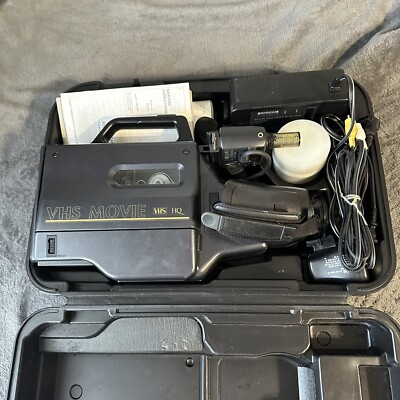 Vintage Sears Roebuck Solid State VHS Movie Camera With