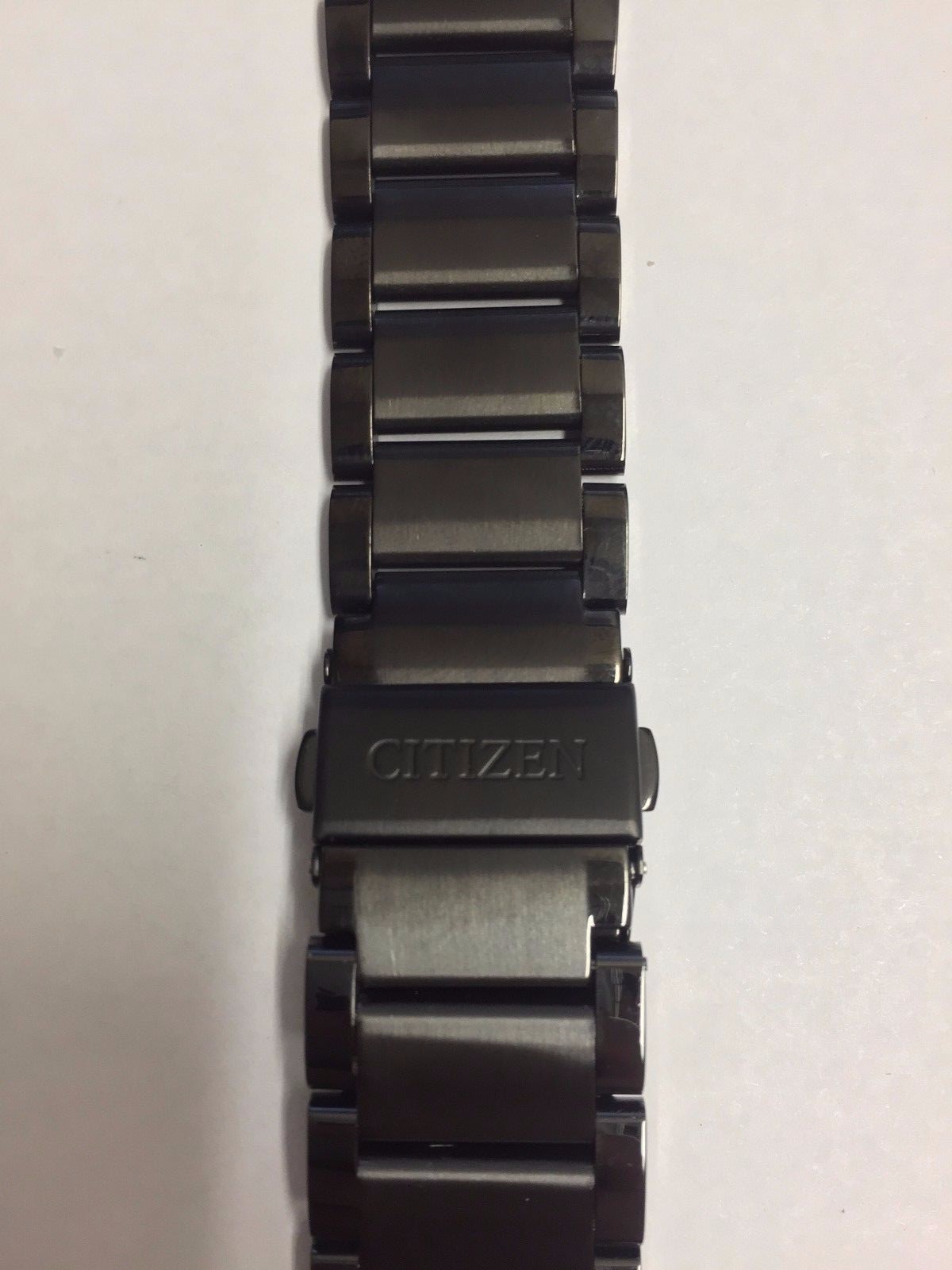 Citizen AU106558E & AT2245 Men's Black Band Stainless Steel 23mm Watch