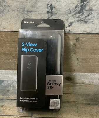 ⚡️ Samsung EF-ZG955CBEGUS S-View Flip Cover for Galaxy S8+ PLUS