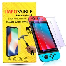 Flexible 9H Glossy Anti-Scratch Screen Protector For Nintendo Switch Pack of 3
