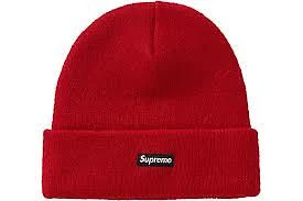 Supreme Mohair Beanie Red OS F/W 19