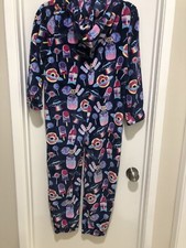 Kids Fleece pajamas lounge One Piece 10/12