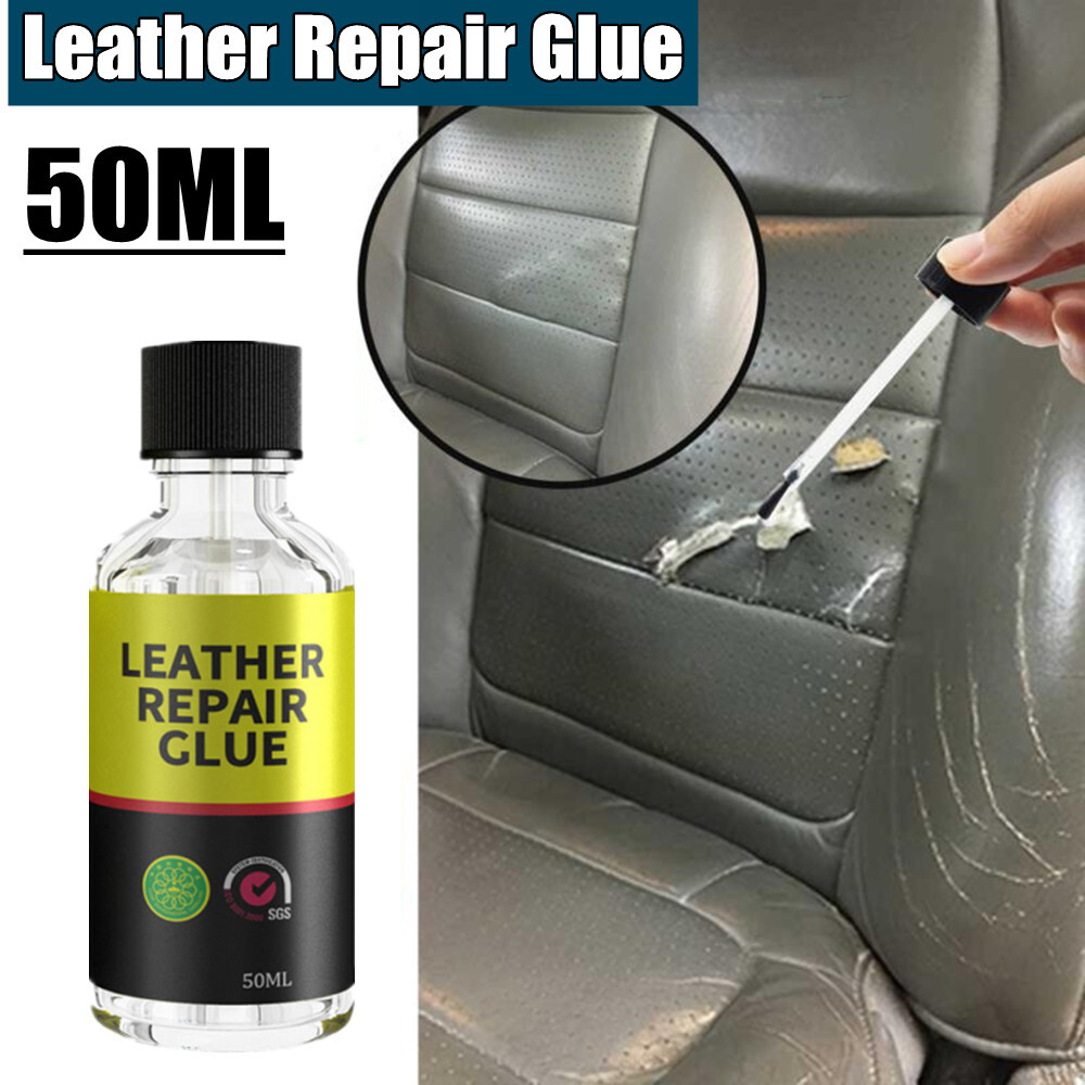 Leather Repair Seat Care Sofa Rubber Adhesive Gel Liquid Glue Car 