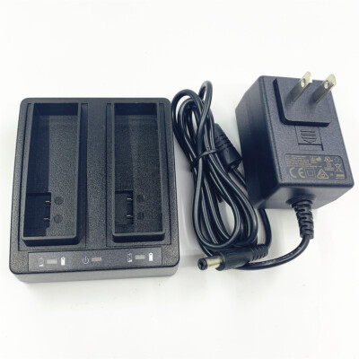 New Dual Charger For Getac PS236/PS336 Battery Charger