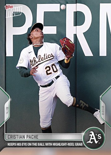2022 Topps Now 71 Cristian Pache