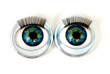 Premium Eyes Blue Macaw 16mm for American Girl or 18" Dolls