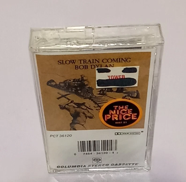 Slow Train Coming Bob Dylan Brand New Sealed Audio Cassette Tape Colombia Dolby - Image 2 of 4