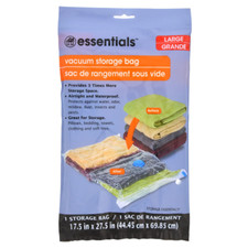 Vacuum Seal Storage Bag 17 1/2 Inch x 27 1/2 Inch Laundry Storage