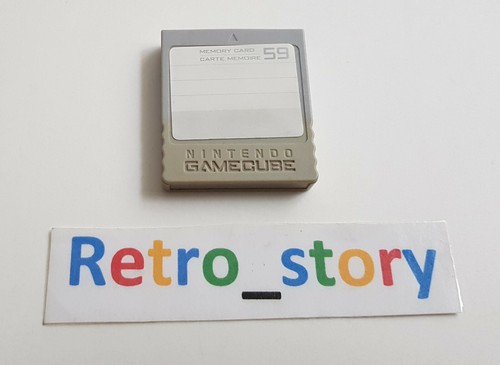 Carte Mémoire 59 Blocs Pour Nintendo GameCube - Édition Bio Hazard - Ouvert Jamais Utilisé