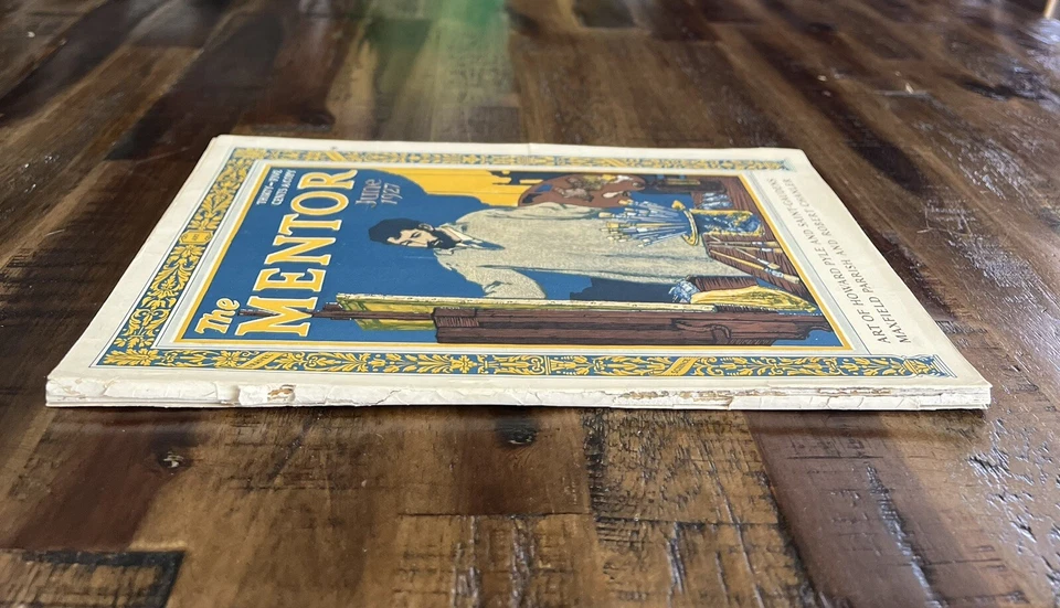 The Mentor Magazine June 1927 Pyle Saint-Gaudens Parrish Chanler Vol 15 Number 9 - Image 3 of 4