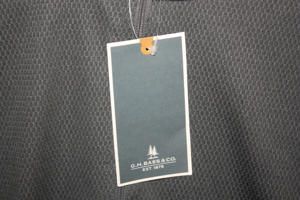 Nuevo G.H. Pullover ligero Bass & Co. para hombre sombra oscura L grande $65 Foto 4 de 4