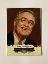 2011 Upper Deck Goodwin Champions Masterpieces President Franklin Roosevelt 9/10