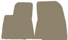 FRONT Fußmatten, Automatten für Tesla Model 3 2017-..., Dunkelbeige x14 Rand