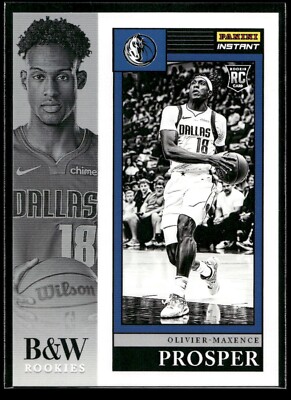 2023-24 Panini Instant Olivier-Maxence Prosper BLACK WHITE ROOKIES 1/326 #21 RC