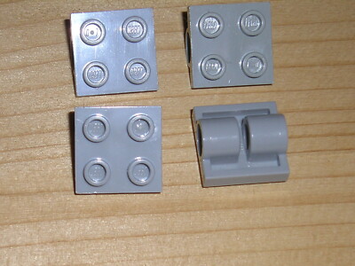Lego 4x Technic Platte 2x2 Achsloch 2-Loch  Pin Verbinder Farbauswahl 2817 (M1)