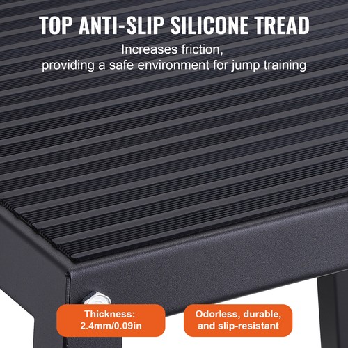 VEVOR 12/18/24 Inch Plyometric Jump Box Fitness Exercise Plyo Box Step Cross - Picture 3 of 12