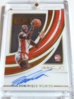 2025 Panini Dominique Wilkins Base Optic Autographs - Holo (Raw)