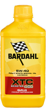 Bardahl Engine Oil T4 Motorcycle XTC C60 Scooter 5W-40