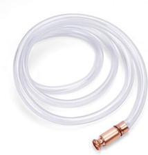 Gas Siphon 6FT Multi-Purpose Super Easy Siphon Pump,1/2" Valve Virgin Grade T...